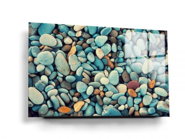 Pebbles Glass Wall Art